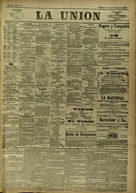 Edición de Abril 18 de 1888, página 1