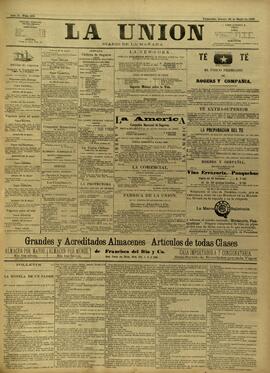 Edición de mayo 22 de 1886, página 1