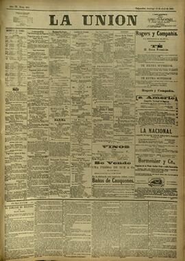 Edición de Abril 15 de 1888, página 1