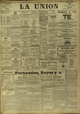 Edición de Noviembre 10 de 1888, página 1
