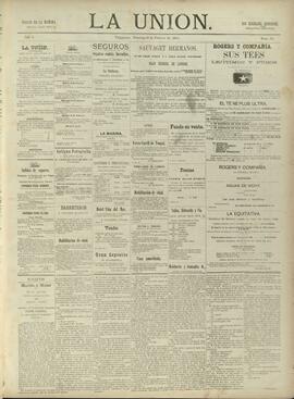 Edición de Febrero 08 de 1885, página 1