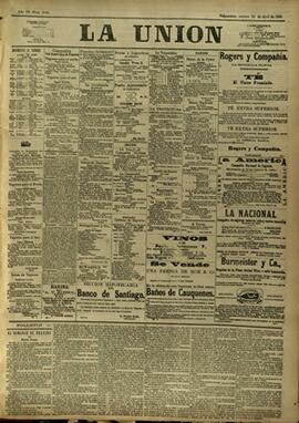 Edición de Abril 24 de 1888, página 1