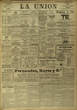 Edición de Noviembre 08 de 1888, página 1