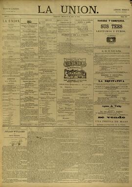 Edición de Julio 14 de 1885, página 1