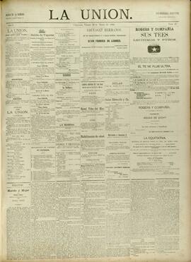 Edición de Marzo 20 de 1885, página 1