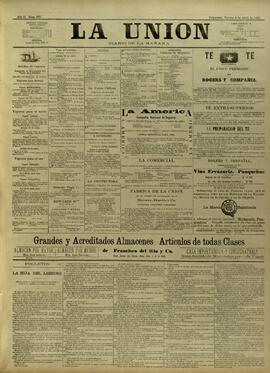 Edición de abril 09 de 1886, página 1