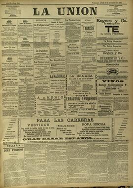 Edición de Noviembre 03 de 1888, página 1