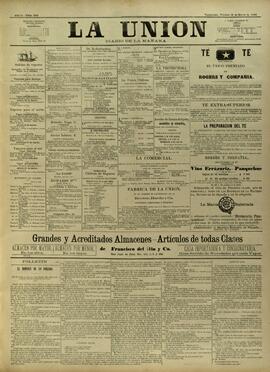 Edición de marzo 12 de 1886, página 1