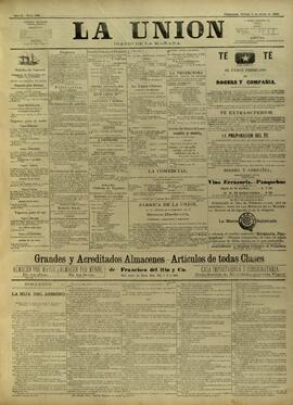 Edición de abril 03 de 1886, página 1