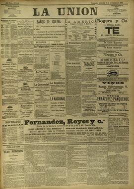 Edición de Noviembre 14 de 1888, página 1