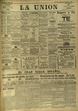 Edición de Noviembre 24 de 1888, página 1