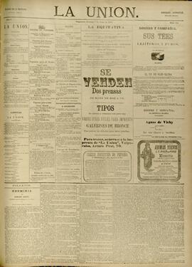 Edición de Junio 07 de 1885, página 1