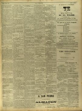 Edición de Agosto 29 de 1885, página 2