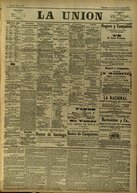 Edición de Abril 29 de 1888, página 1