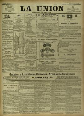 Edición de noviembre 02 de 1886, página 1