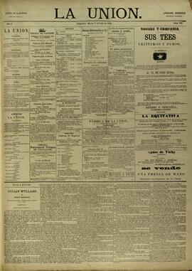 Edición de Julio 07 de 1885, página 1