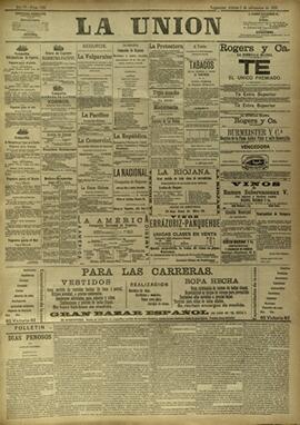 Edición de Noviembre 02 de 1888, página 1