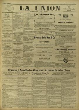 Edición de junio 01 de 1886, página 1