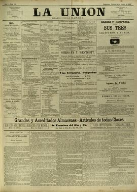 Edición de Agosto 14 de 1885, página 1