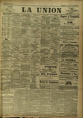 Edición de Abril 17 de 1888, página 1