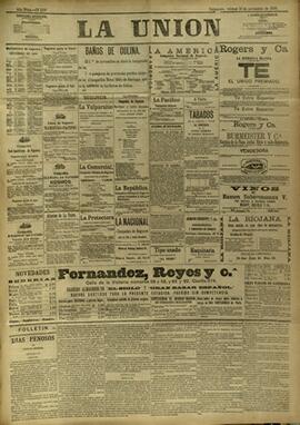Edición de Noviembre 16 de 1888, página 1