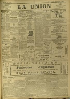 Edición de Diciembre 20 de 1888, página 1