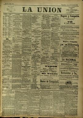 Edición de Abril 21 de 1888, página 1