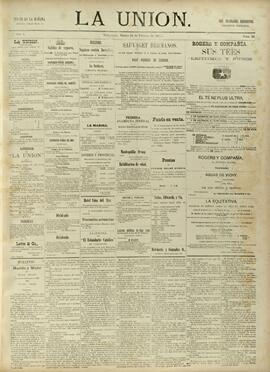 Edición de Febrero 24 de 1885, página 1