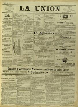 Edición de abril 29 de 1886, página 1