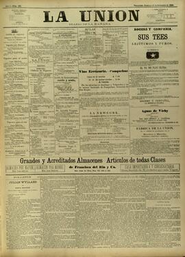 Edición de Septiembre 13 de 1885, página 1