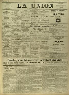 Edición de Agosto 22 de 1885, página 1