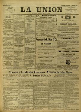 Edición de mayo 28 de 1886, página 1