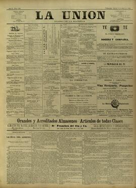 Edición de abril 08 de 1886, página 1
