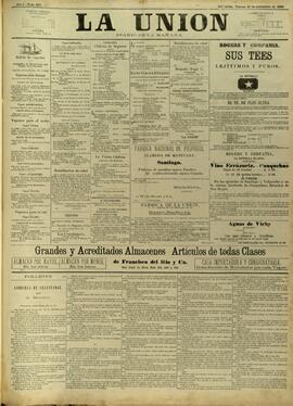 Edición de Noviembre 27 de 1885, página 1