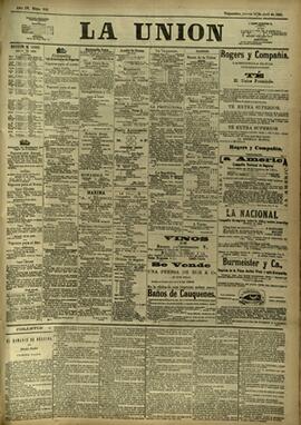 Edición de Abril 12 de 1888, página 1