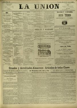 Edición de Agosto 12 de 1885, página 1