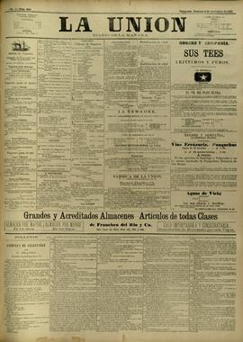 Edición de Noviembre 08 de 1885, página 1