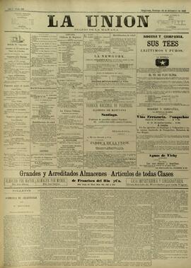 Edición de Noviembre 22 de 1885, página 1