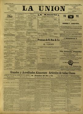 Edición de mayo 13 de 1886, página 1