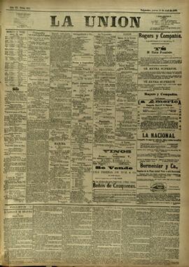 Edición de Abril 19 de 1888, página 1