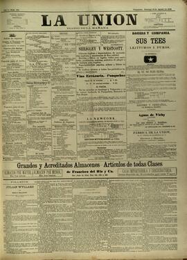 Edición de Agosto 16 de 1885, página 1