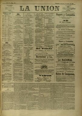 Edición de Marzo 07 de 1888, página 1