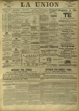 Edición de Septiembre 28 de 1888, página 1
