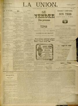 Edición de Junio 27 de 1885, página 1