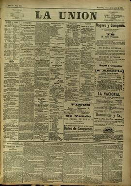 Edición de Abril 20 de 1888, página 1