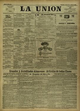 Edición de agosto 20 de 1886, página 1