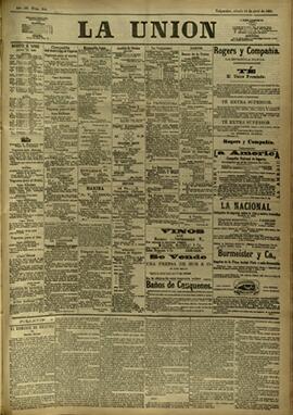 Edición de Abril 14 de 1888, página 1