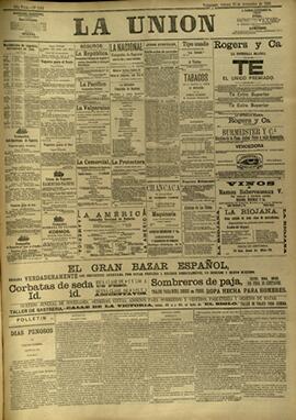 Edición de Noviembre 23 de 1888, página 1