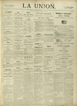 Edición de Febrero 22 de 1885, página 1