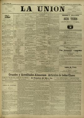 Edición de Noviembre 04 de 1885, página 1